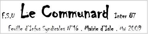 Communard n°16